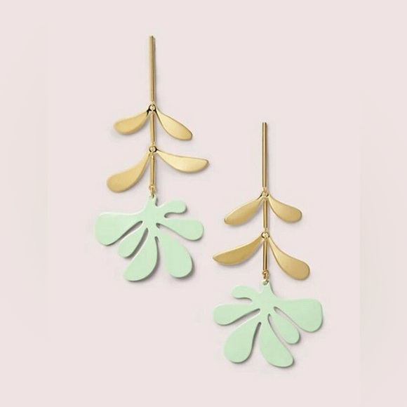 kate spade Jewelry - KATE SPADE Botanical Garden Linear Earrings
